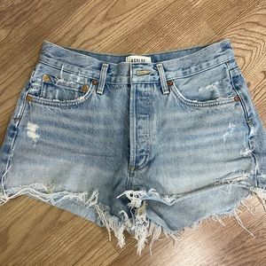 Agolde denim shorts size 26